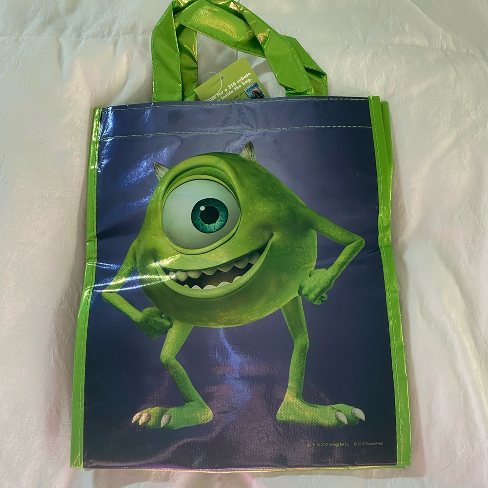 Reusable Monsters Inc. Bag - NWT